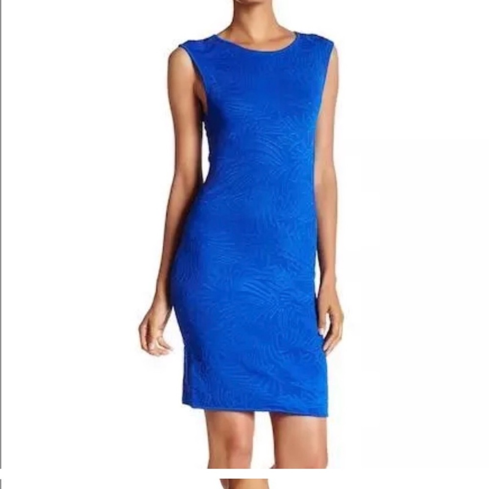 Zac Zac Posen Patty Dress Cobalt Blue Size Small